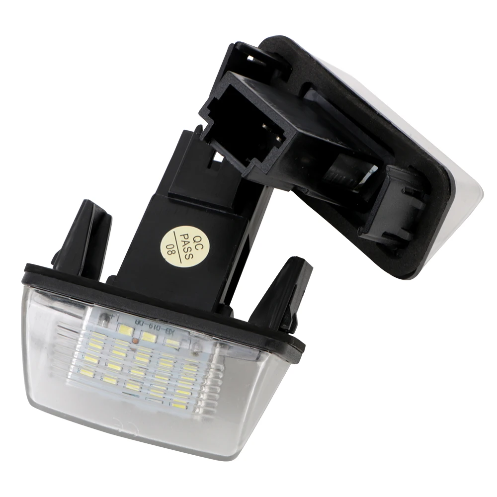 1 Pair LED License Number Plate Light For Peugeot 206 207 306 307 308 5008 For Citroen C3 C4 C5 Berlingo Saxo Xsara Picasso