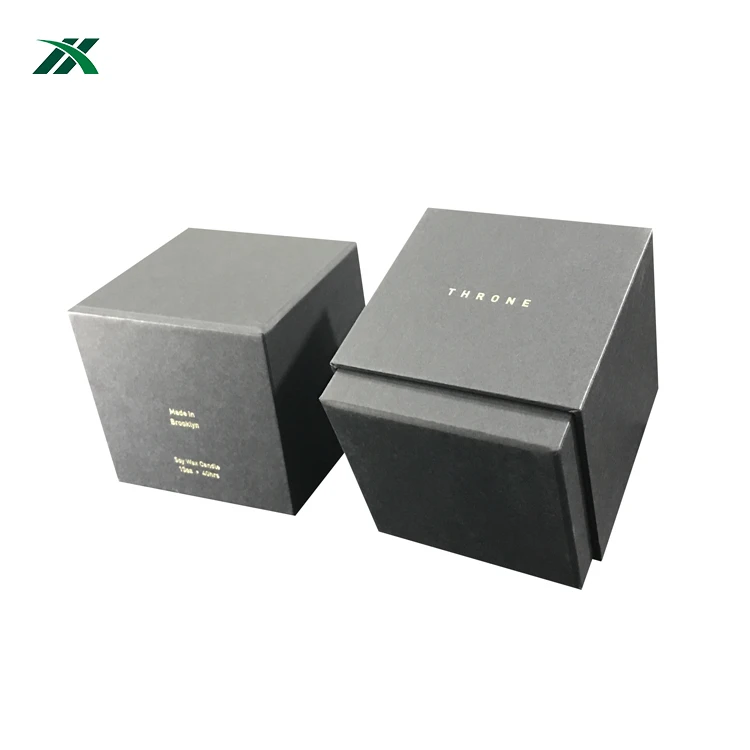 Skillful Manufacture Custom Logo Luxury Candle Perfume Bottle Packaging Candle Gift Box Cardboard Paper Boxes