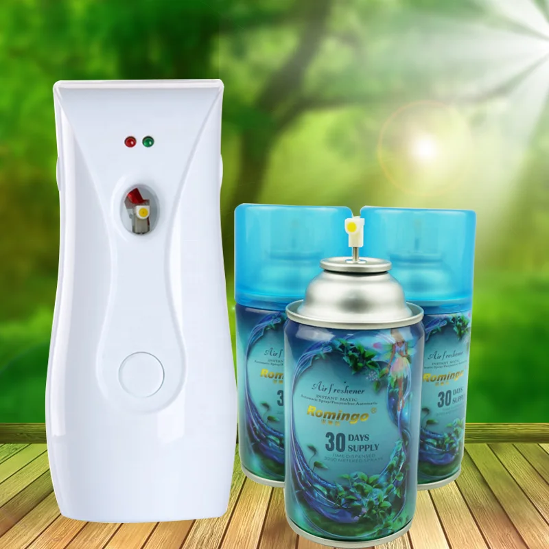 
Romingo Wall mounted Electric Automatic fragrance dispenser Spray Perfume Aerosol Air Freshener Dispenser 