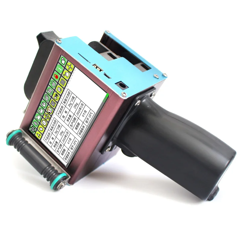 Lianjun Factory Price Industrial Intelligent Handheld Inkjet Wood Carton Box Printer Handheld Inject Printer