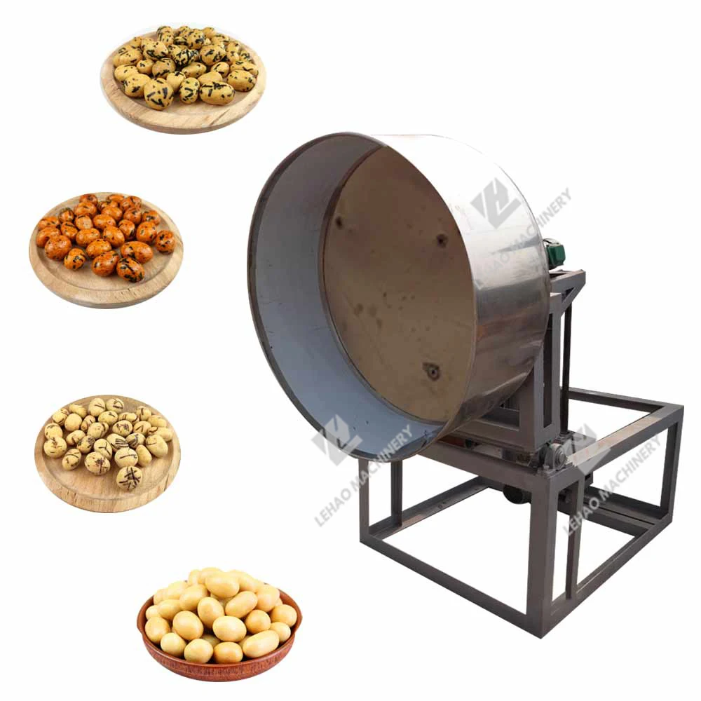Factory hot sale low price high quality and performance chocolate flour coating peanut panning machine
