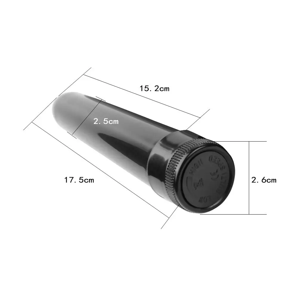 
Purple Color Vibrator 7 Inch Bullet Dildo Adults Sex Toys Massager Vagina Anal Butt Plug 