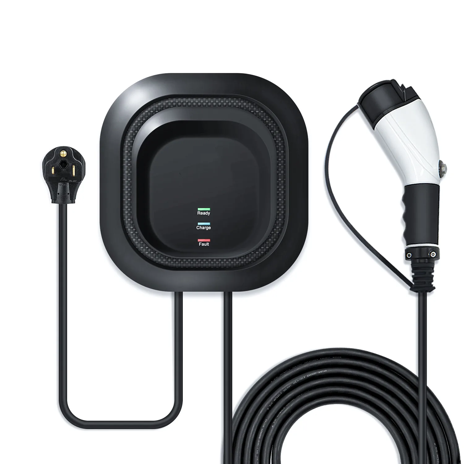 Настенная зарядная станция EVSE CETUVUL 32A 7KW для разъема типа 1/(NEMA 14-50 plug) plug and play