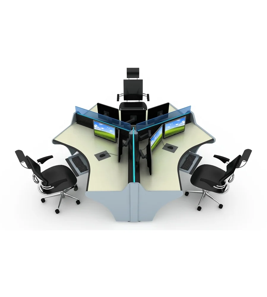 Отличная диспетчерская консоль диспетчерский стол мебель угольная шахта энергетическая командная и центральная с хорошим обслуживанием