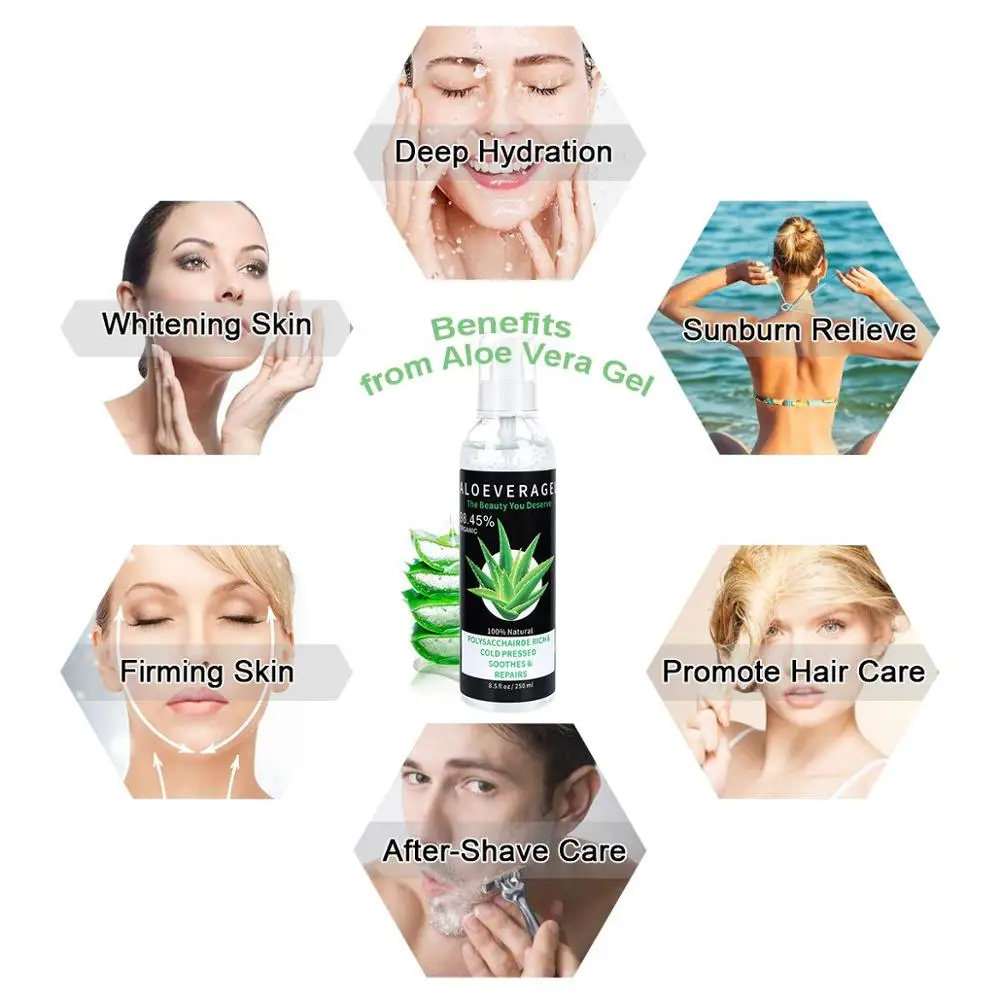 Naturals Organic Aloe Vera Gel Sunburn Relief Aloe Vera Supplement