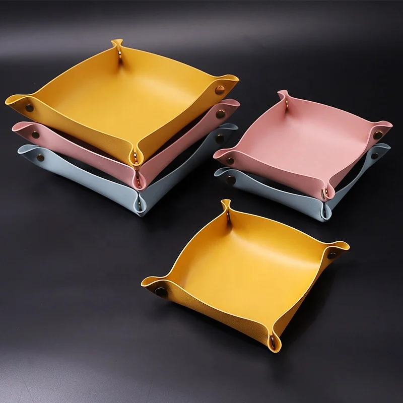 Portable Travelling PU Tobacco Rolling Tray Folding Smoking Tray Smoking Accessories