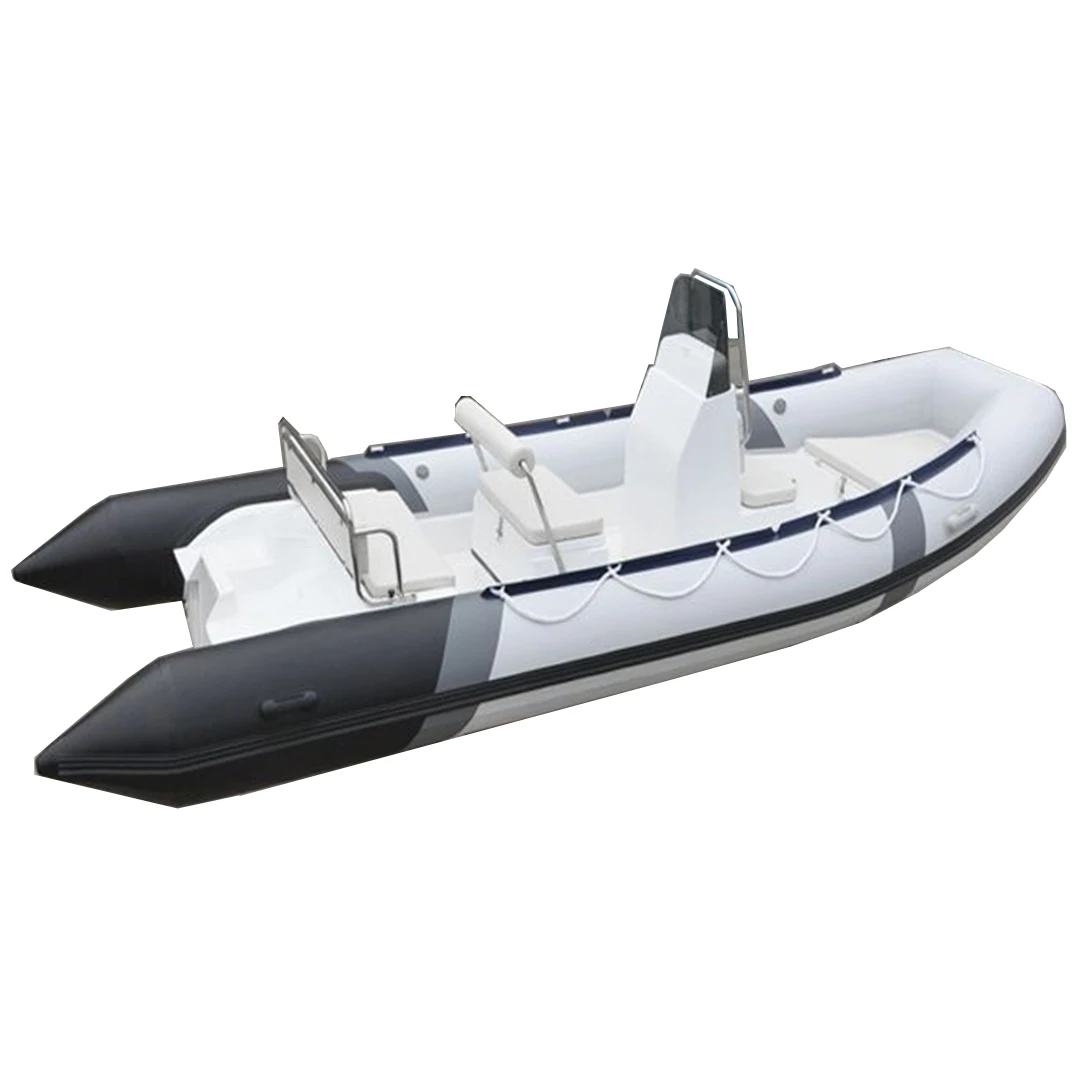 Liya 5.2 meters fabric hypalon motor powered boats inflatable rib boats