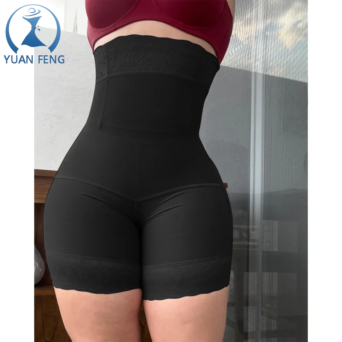 YUANFENG ann cherry  Plus size Women Shapewear Control Panties Body Shaper Butt Lifter Padded Hip Enhancer Seamless Underwear