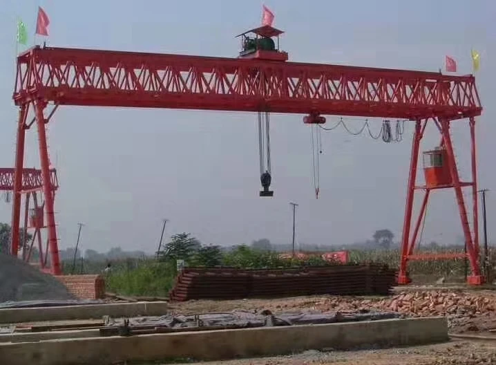Energy-Saving Mini Gantry Crane with Hoist Easy Operation for Cement Making Machinery Lifting Operations