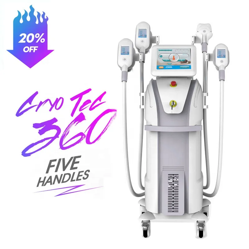20% OFF vertical 360 cryolipolysi slimming fat removal machine fat freeze cryo slim coolsculption equip