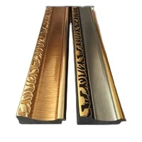 wholesale gold color picture frames for ps photo frames moulding with embossing