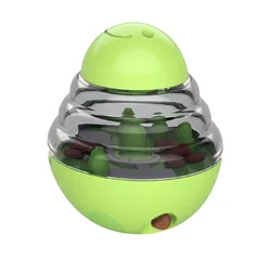 Корм для животных, ПЭТ стакан медленная кормушка дозатор для еды мяч игрушка безопасного кормления утечки еда стакан игрушка умные веселые игрушки