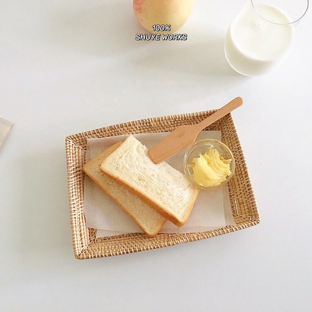 
Oak spatula handmade natural no lacquer suitable for applying butter can wholesale custom toast butter knife 