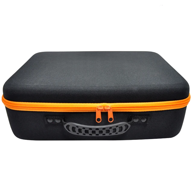 Custom eva molded thermoform zipper hard shell protective stash bag travel hard carry eva tool case zipper portable storage box