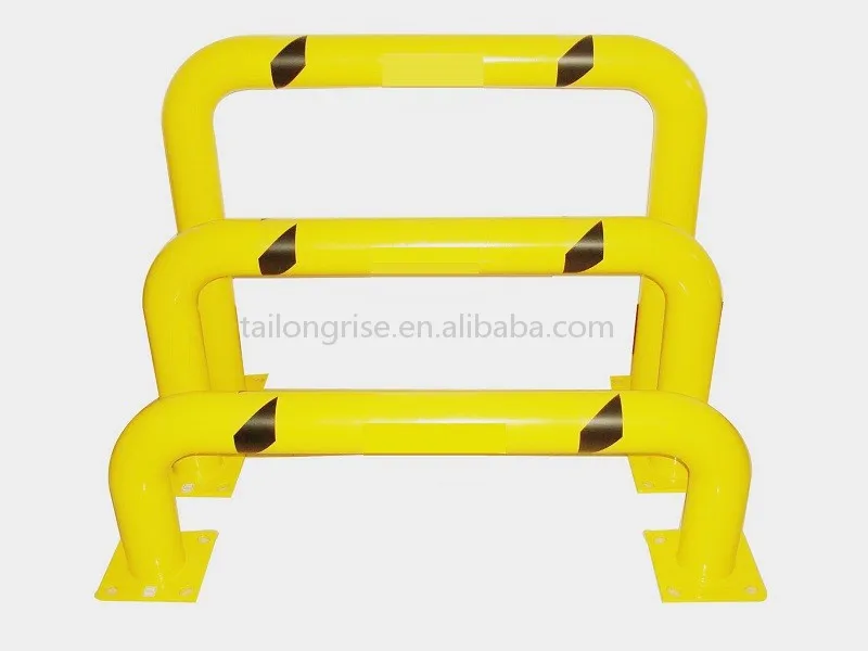 Low Profile U Shape Safety Bollard Barrier, Machinery Guard Metal MG3609