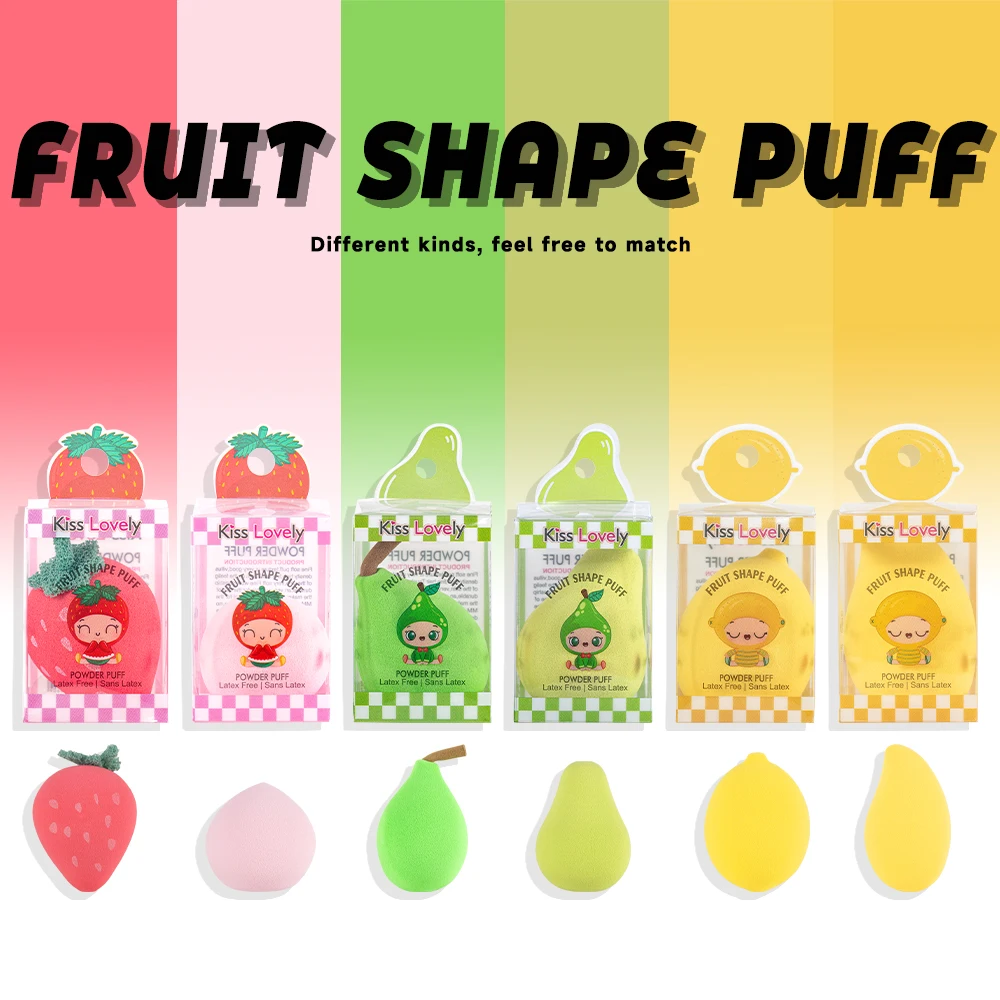 Wholesale Private Label Soft Makeup Sponge Beauty Accessory for Facial Application Washable Foundation Special Shape