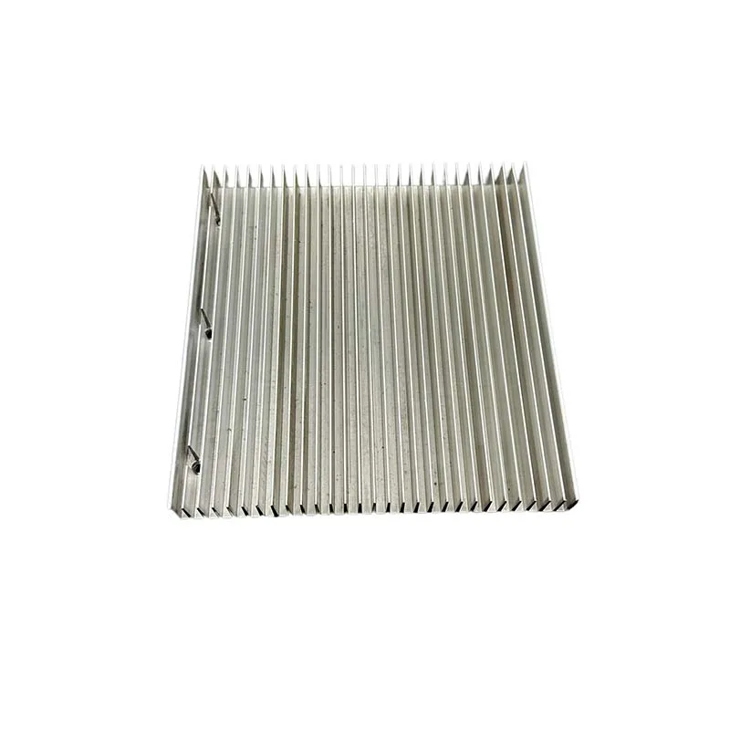 China ISO Aluminum Profile Custom Heatsink Design Factory 6063 Aluminum Extruded Radiator Heat Sink