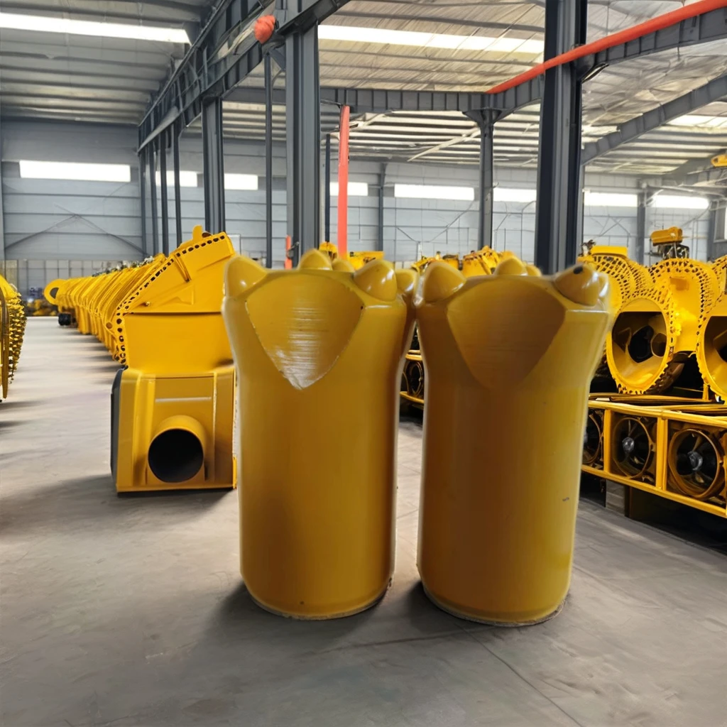 New 7/11/12 Degree Tungsten Carbide Hard Stone Drilling Bits 32mm to 42mm Taper Button Drill Tool Forged Processing