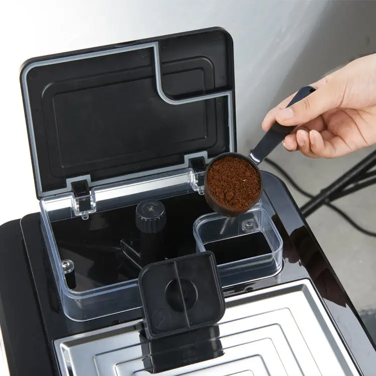 19Bar Bean To Cup Fully Automatic One-touch Cappuccino Espresso Latte Coffee For Office Home Use