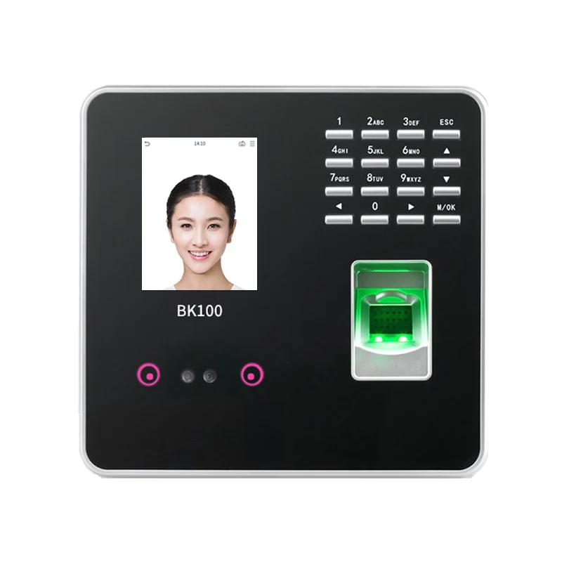 ZK BK100 TCP/IP USB биометрическая машина для распознавания лица и отпечатков