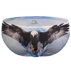 design your own logo pattern european man thong fashion show underwear boxer briefs men