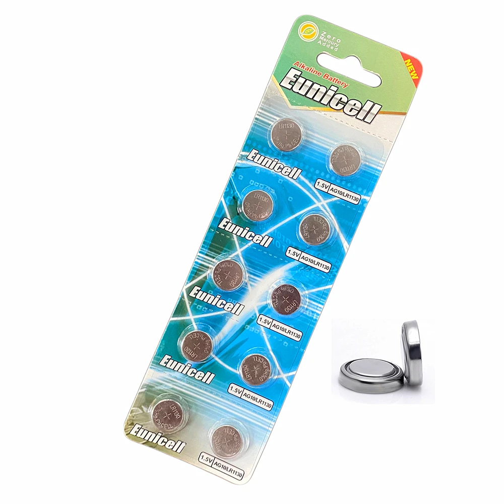 Аккумулятор для часов 0% Hg LR1130 AG10
