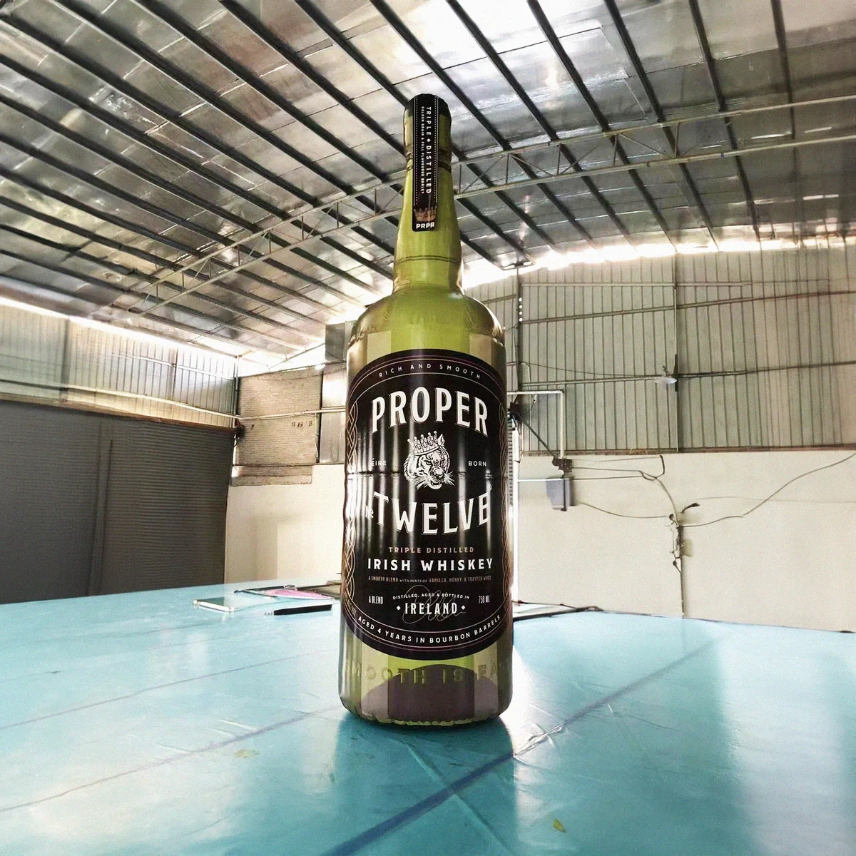 Custom made air sealed inflatable drink can for promotion advertising, air tight Inflatable can for sale