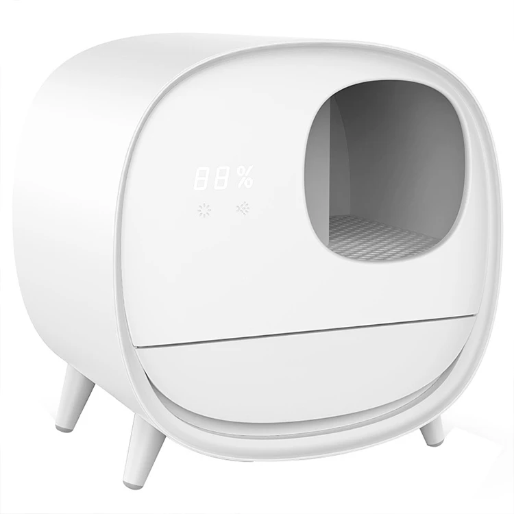 Intelligent Cat Litter Toilet Phone Remote Electric Automatic Self Cleaning Cat Litter Box