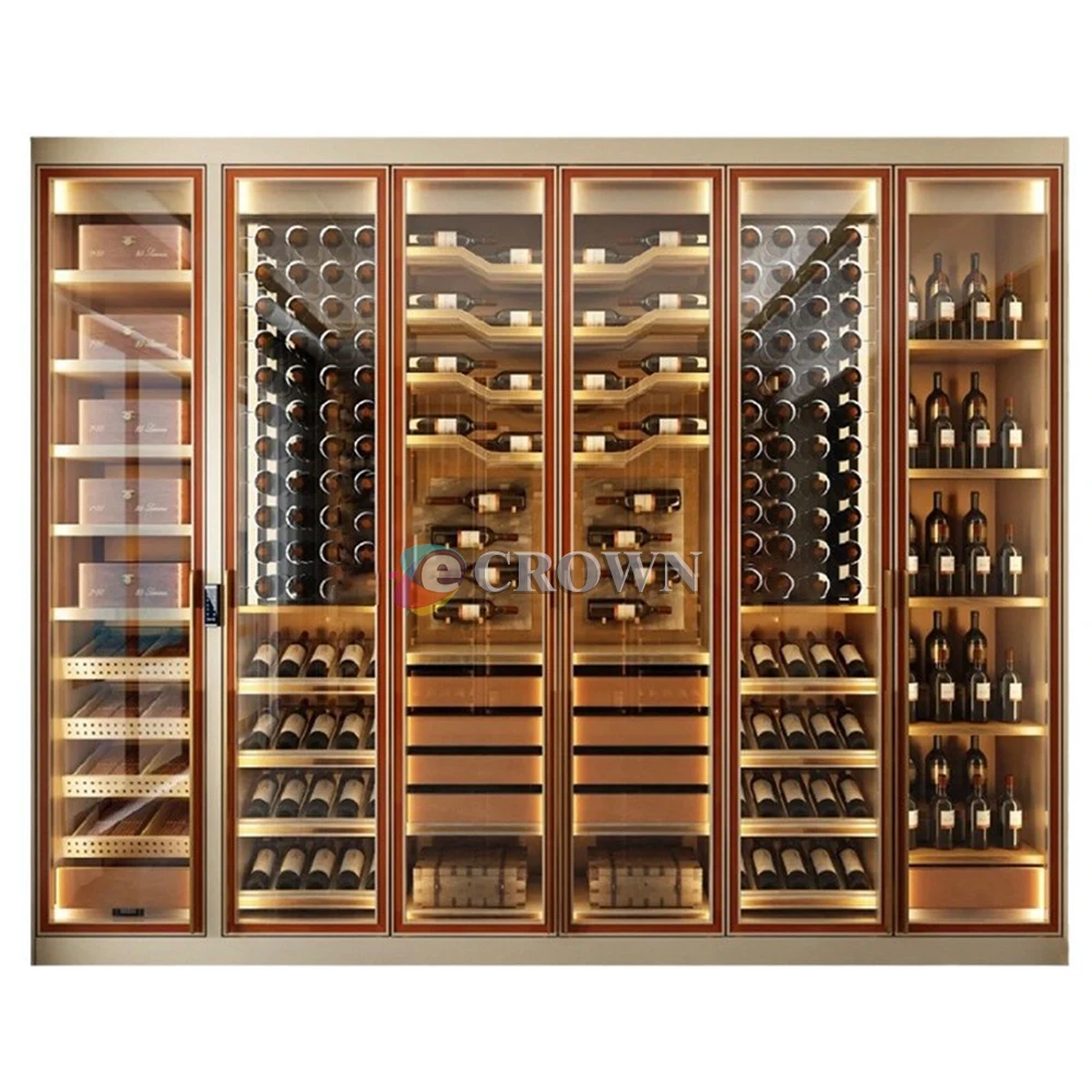 Display design wine case mall free