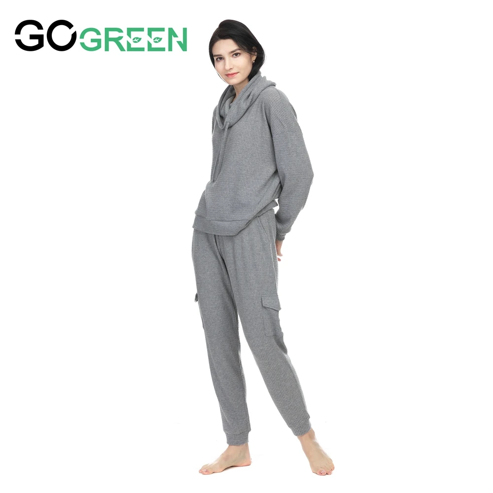 Custom Designer Smooth Polyester Living Room Pyjamas Women Sleepwear