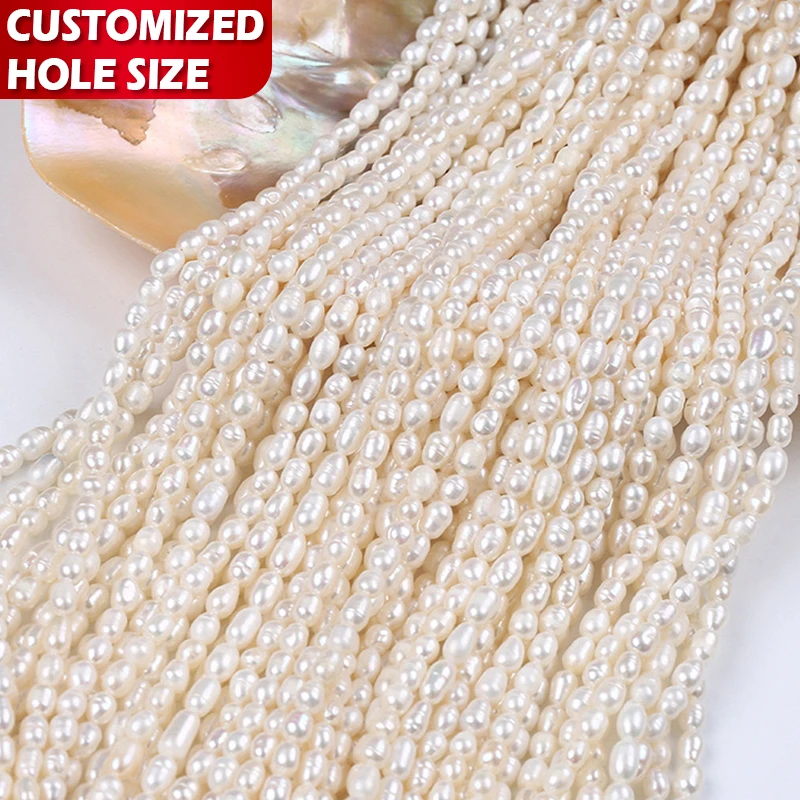 Best Quality Rainbow Loose Pearl Beads Necklace Design for Jewelry Making Quality Bead Cord with Pearls