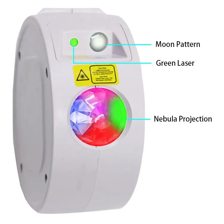 
Intelligent star cloud game room home theater night light environment indoor laser star Twilight projector 