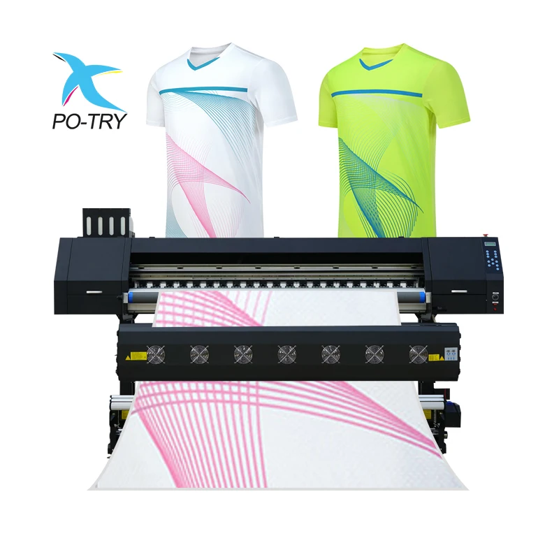 Hot Sale Potry 1.8m/1.6m Dye Sublimation Textile Cushion Printer 40*60 Double Station Heat Press Machine