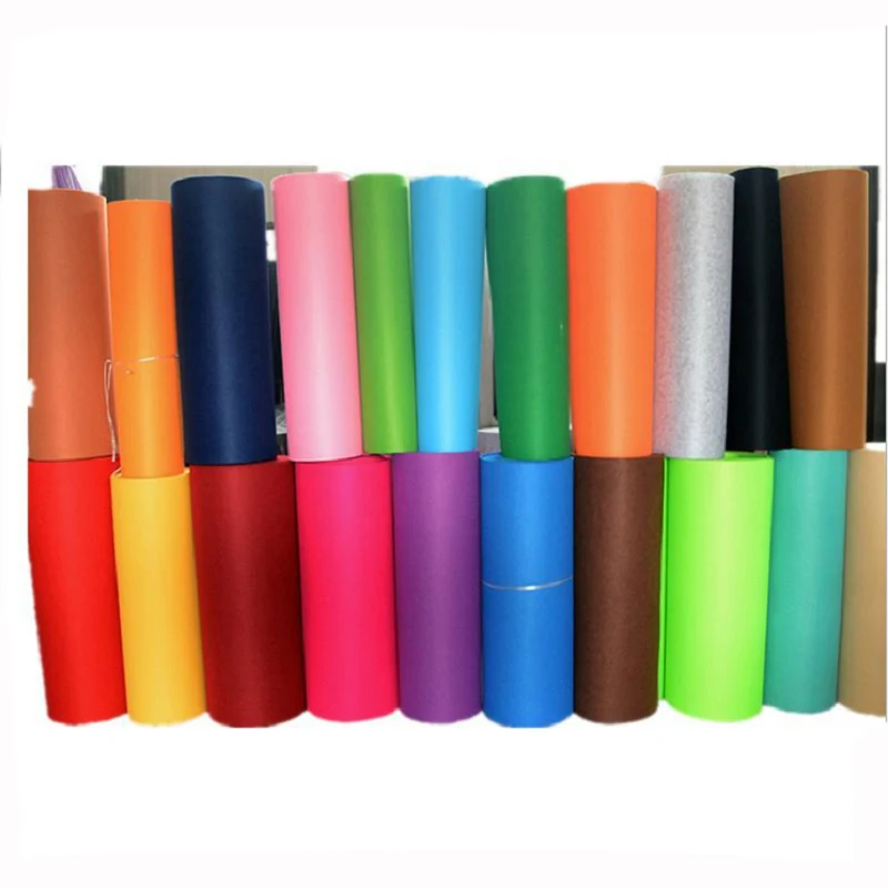 recycled material pieces thick felt roll