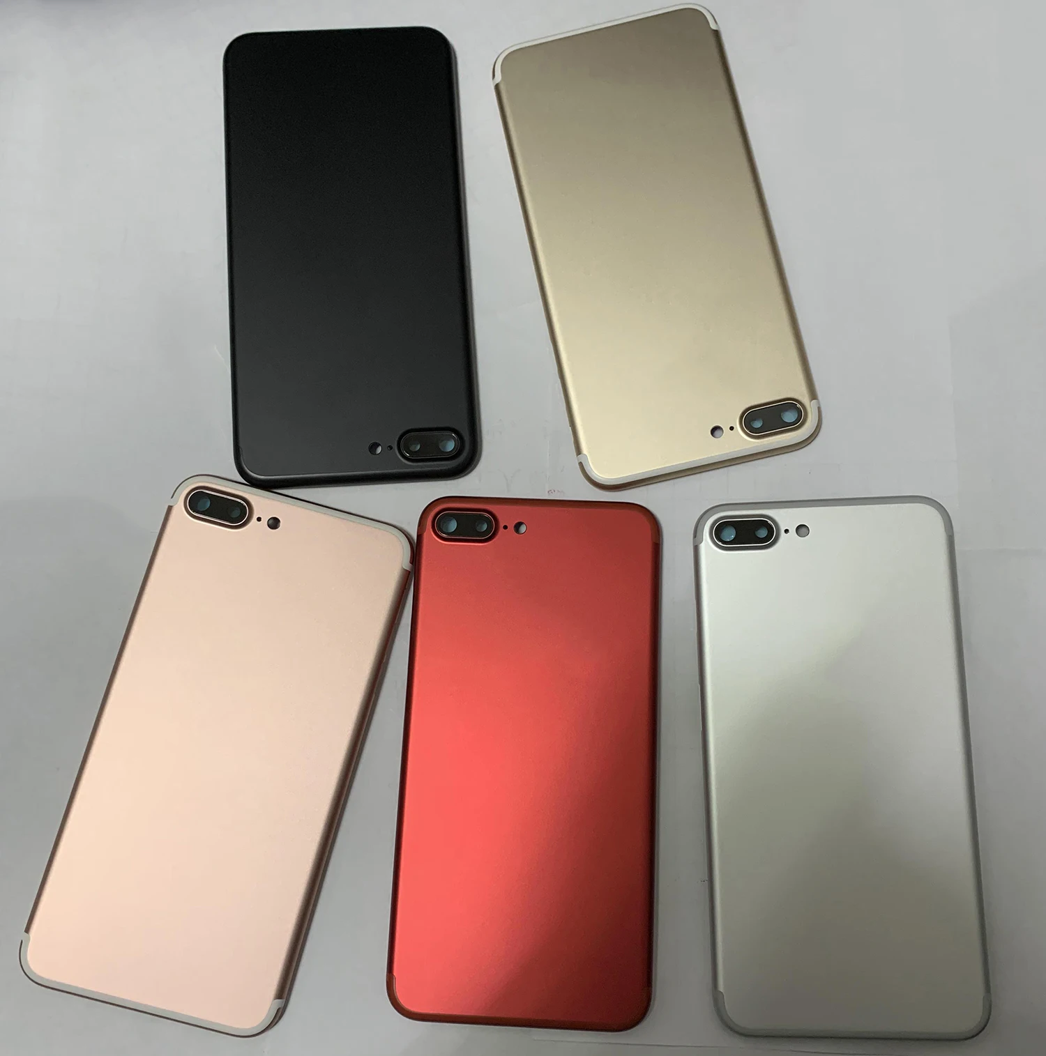  Задняя крышка корпуса задняя оболочка в сборе для Apple Iphone 7 P Plus полная средняя рамка с