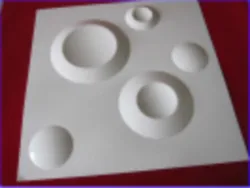 Wholesale plastic 3D smallpox tile PVC ceiling tile