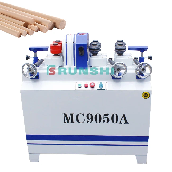 Good Price Threaded Wooden Round Sticks Maker Broom round rod stick making machine