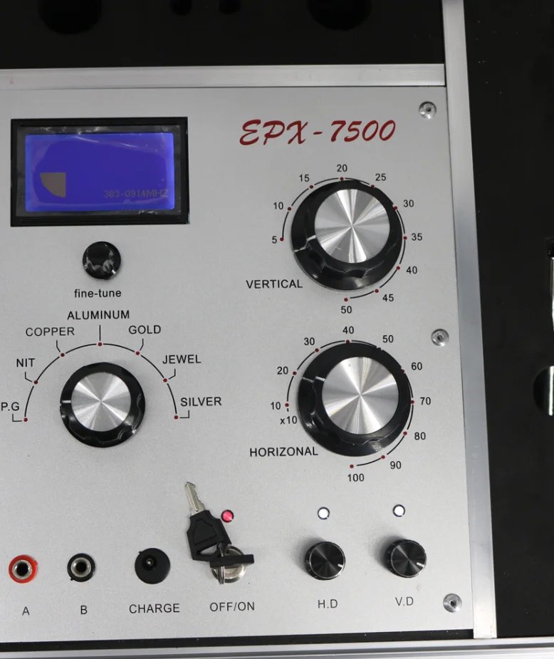 EPX-7500 Underground Metal Detector Long Range EPX7500 Gold Silver Copper Hunter Detecting Depth 5-50m Detecting Range 1000m