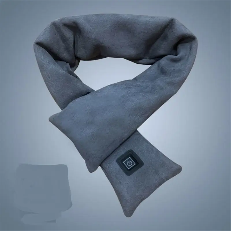 Unisex Winter USB Battery Electrical Smart Neck Heating Scarf for Women and Men