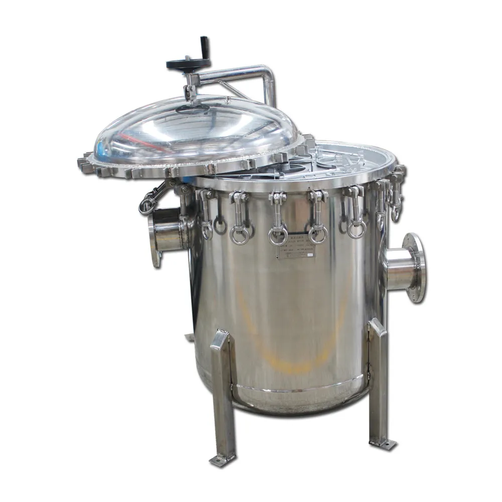 Stainless Steel Bag Filter Housing For Water Purification,Drinking Water Filtration Bag Filter