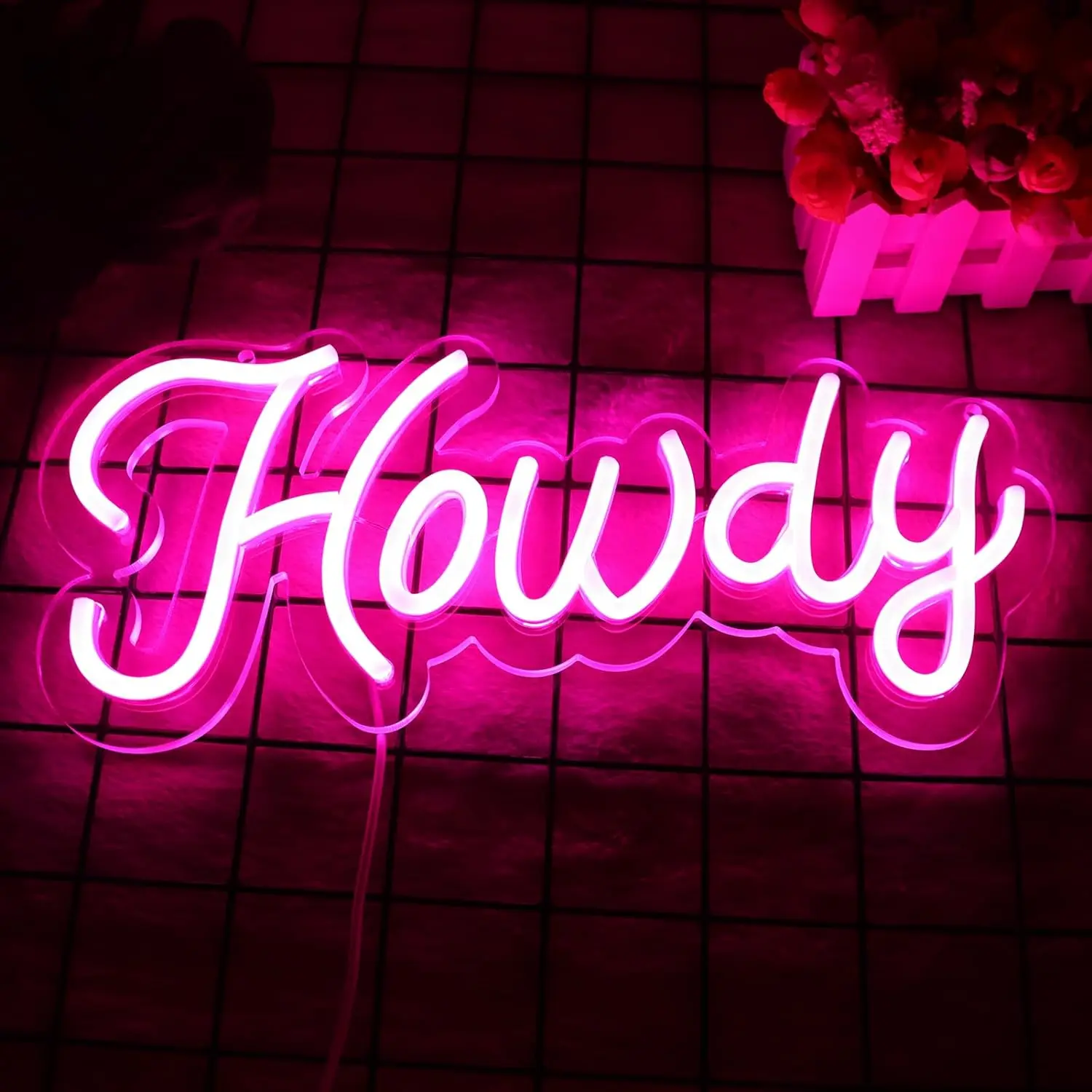 USB Powered Red Hat Cowgirls Cowboy Hat Neon Sign for Home Beer Bar Club Restaurant Birthday Party decoration