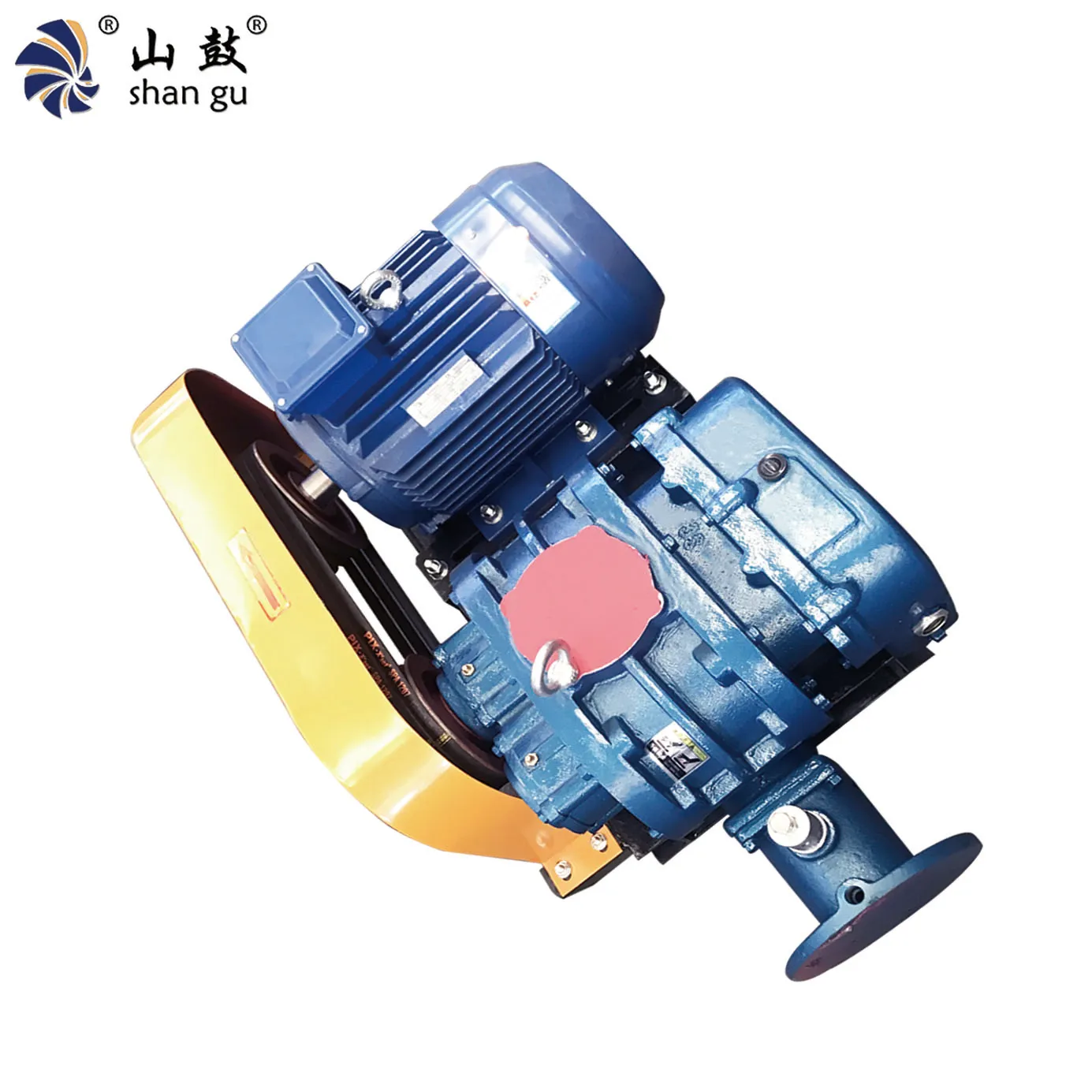 Low Noise Air Cooling RSR-80 Roots Air Blower Aqua Roots Blower For Pneumatic Conveying Ammonia Gas Roots Blower