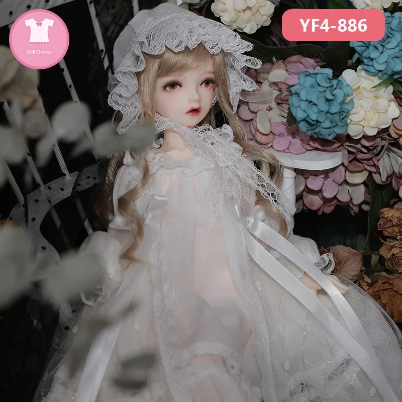 BJD одежда Дакота для девочек боди 1/4 MSD игрушки платье красивая кукла наряд аксессуары luodoll