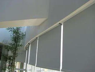 Motorized Blinds Smart Window Roller Blinds Remote Control 100% Blackout Room Darkening Cordless of Google Alexa