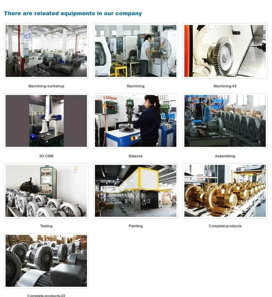 0.55KW Ring blower for industrial aquaculture blowing 2HB 310H06