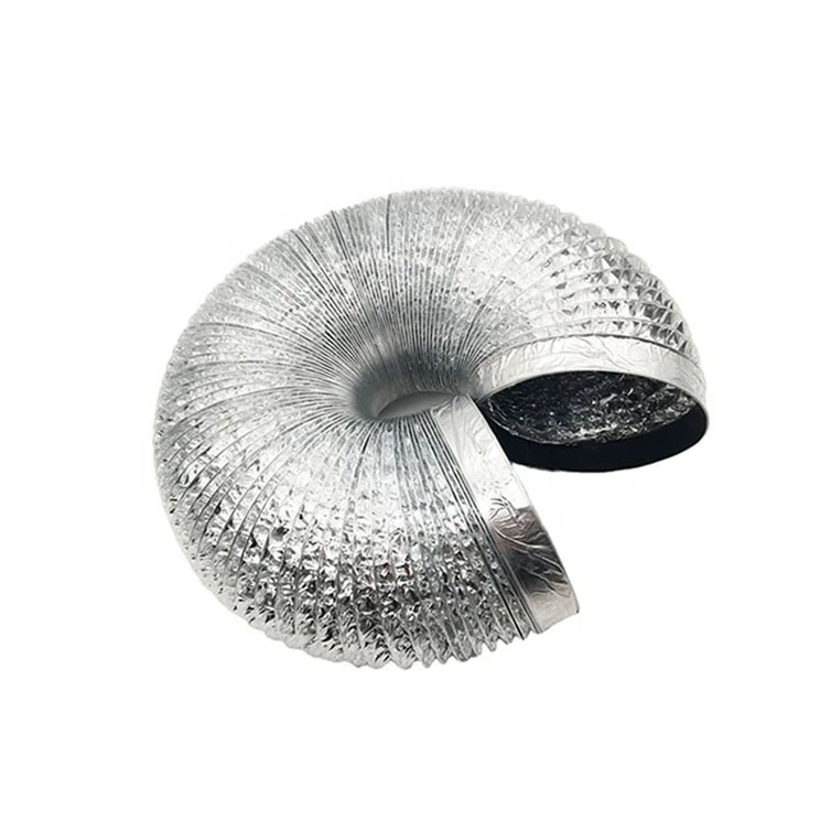 Exhaust duct for tractor test station Anticorrosive aluminum foil duct