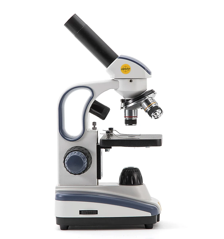 Wholesale SWIFT High Quality 4X/10X/40X Coarse and Fine Focus Digital Microscope Camera with LED light source