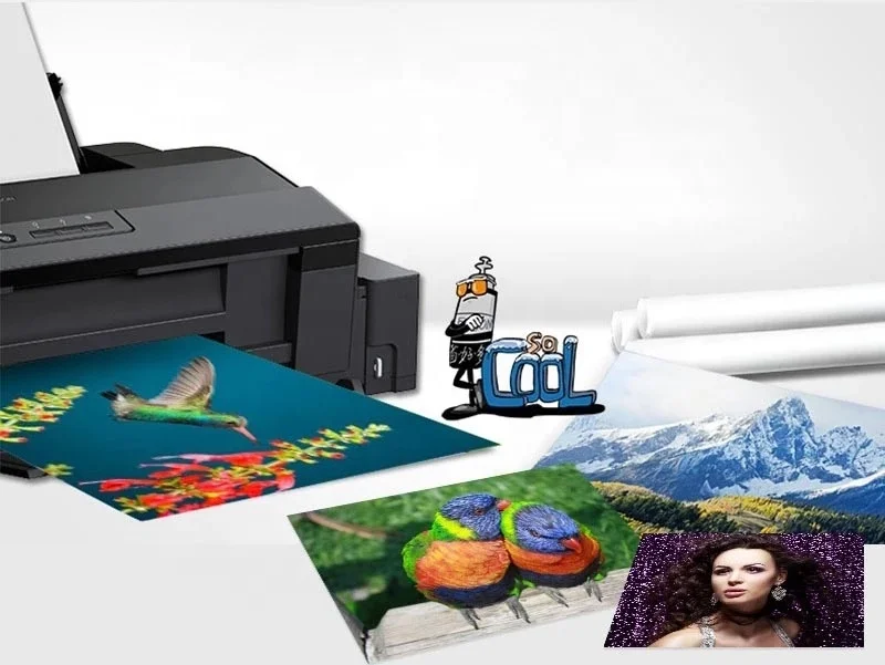 Professional Card Printer for PVC Business ID Card DVD Inkjet Printing L800