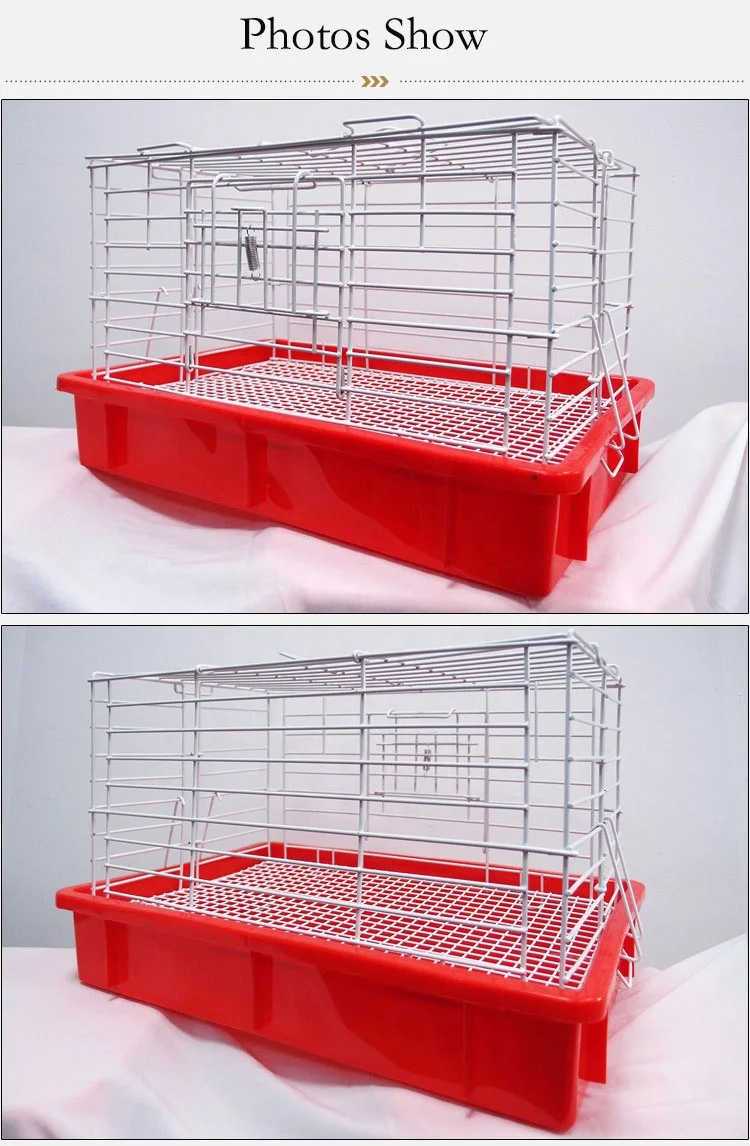 Anti Leakage Urine Portable Pet Cage Rabbit Cage