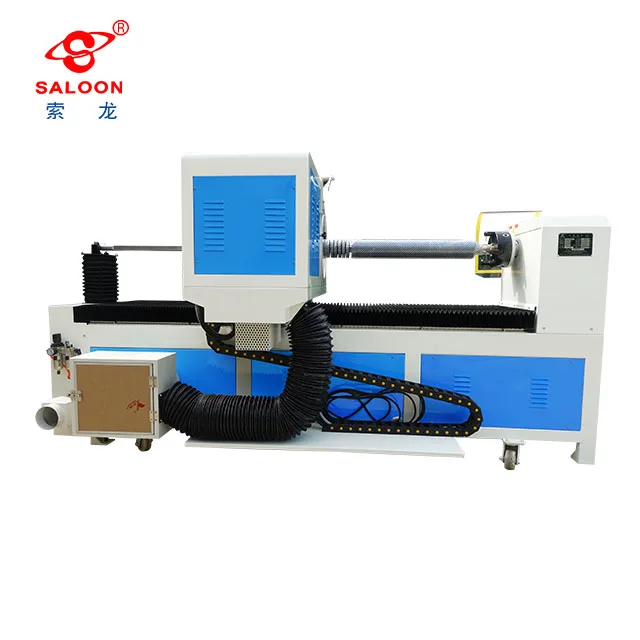 Saloon High efficiency Fully-automatic leather paper chemical fibre satin fabric slitter